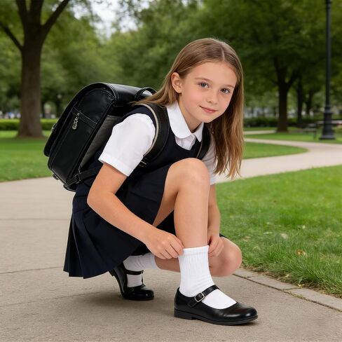 Pistha Kids جوارب رياضية للجنسين من القطن الأبيض للزي المدرسي كاجوال جوارب للأولاد والبنات، 10 أزواج، 6-8 سنوات in Kuwait
