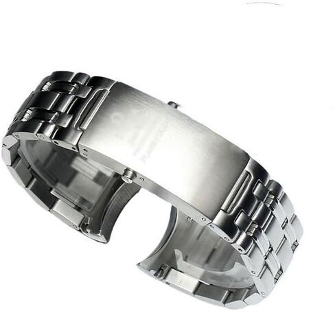 hooson Men's Steel Watch Strap For Omega Seamaster 300 Speedmaster 600 Ocean's Heart Watchband in Kuwait