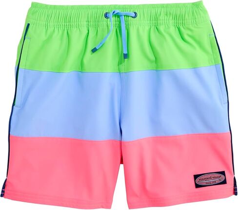 Vineyard Vines Boys' Boys Chappy Trunks Colorblock W Piping in Kuwait