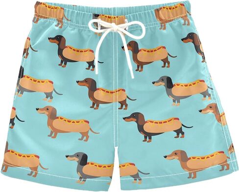 ALAZA Boys Swim Trunks Quick Dry Toddler Boys Swim Board Shorts Swimwear in Kuwait