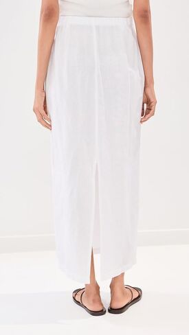 LE BOP Women's Vanessa Linen Maxi Skirt in Kuwait