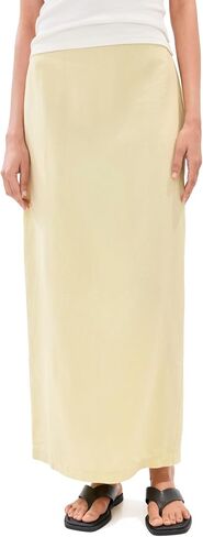 LE BOP Women's Vanessa Linen Maxi Skirt in Kuwait