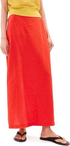 LE BOP Women's Vanessa Linen Maxi Skirt in Kuwait