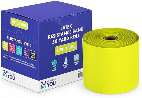 Healthy You® Latex Resistance Exercise Band 50 Yard in Saudi Arabia