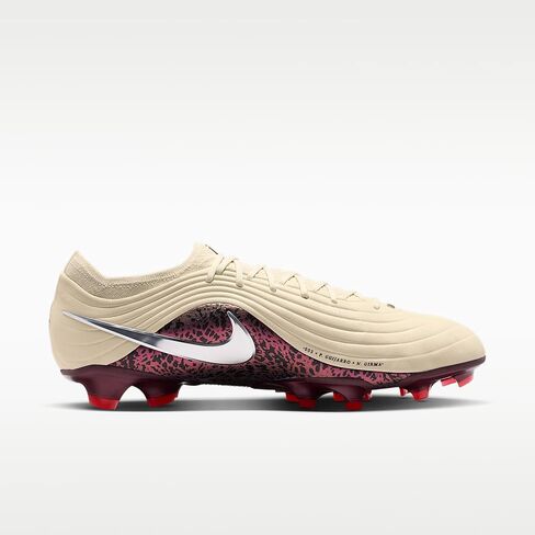 Nike United Timpo Maestro Elite Natural Turf Low Top Cleats Football Boots (Paisle/Burgundy Crush/Metallic Silver) in Kuwait