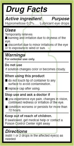 Splash Refresh Soothing Eyes Drops for Tired Eyes, Contains Chamomile, Daily Use 0.5 Fl Oz Bottle (Pack of 1) in Kuwait