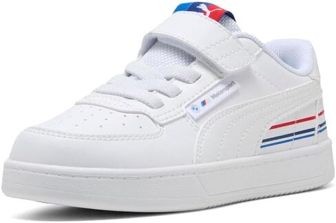 حذاء رياضي PUMA للأطفال الأولاد BMW M Motorsport Caven 2.0 سهل الارتداء كاجوال - أبيض in Kuwait