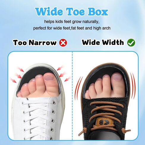 Centipede Demon Toddler Shoes Wide Kids Shoes Boys Girls Barefoot Sneakers Slip On Tennis Sneakers Zero Drop Minimalist Breathable Dress for Outdoor Walking Casual School in Saudi Arabia