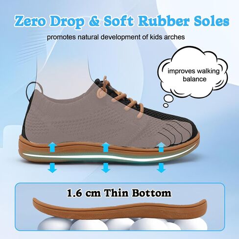 Centipede Demon Toddler Shoes Wide Kids Shoes Boys Girls Barefoot Sneakers Slip On Tennis Sneakers Zero Drop Minimalist Breathable Dress for Outdoor Walking Casual School in Saudi Arabia