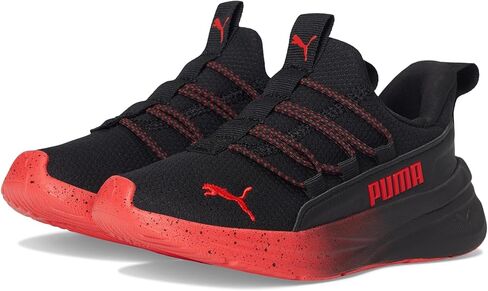 حذاء رياضي PUMA Kids Boys One4all 2.0 Blizzrizz سهل الارتداء كاجوال - أسود in Kuwait