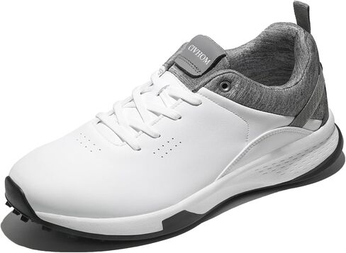 Men's Women's Golf Shoes Lightweight Waterproof Spikeless Golf Footwear with Non-Slip Outsole for All-Day Comfort in Saudi Arabia