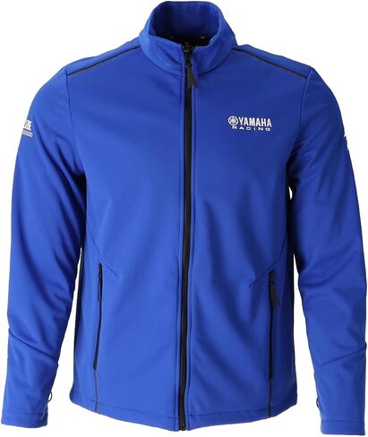 Yamaha Racing Softshell Fleece Jacket- Men's (Blue/White) in Kuwait