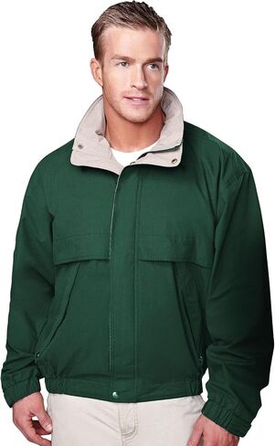 AFC Men's Poplin Jacket Concealed Hood Water Resistant Coat Big & Tall Sizes in Kuwait
