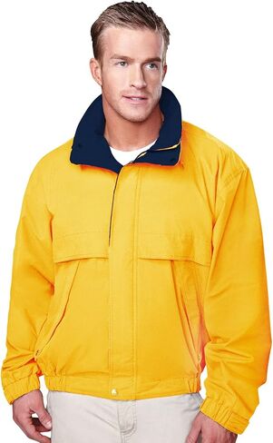 AFC Men's Poplin Jacket Concealed Hood Water Resistant Coat Big & Tall Sizes in Kuwait