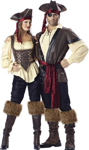Medieval Viking Faux Fur Boot Cuffs,Brown Furry Boot Toppers Leg Warmers for Women Men Halloween Viking Leg Wraps Costume Cosplay in Kuwait