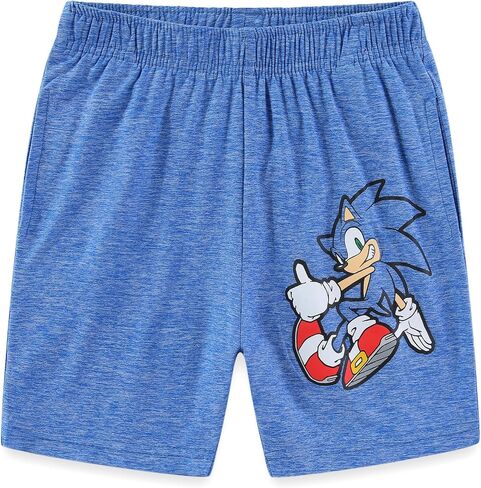 SEGA Sonic the Hedgehog Boys Short Sleeve T-Shirt and Short Set for Toddler and Big Kids in Kuwait
