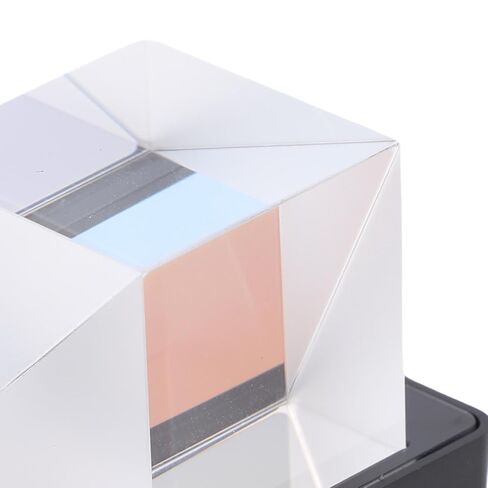 Zopsc LED Holographic Crystal Cube 3D Photo Display, Smart Weather Digital Clock, GIF Animation Photo Album Player for Desk Car Decoration in Kuwait