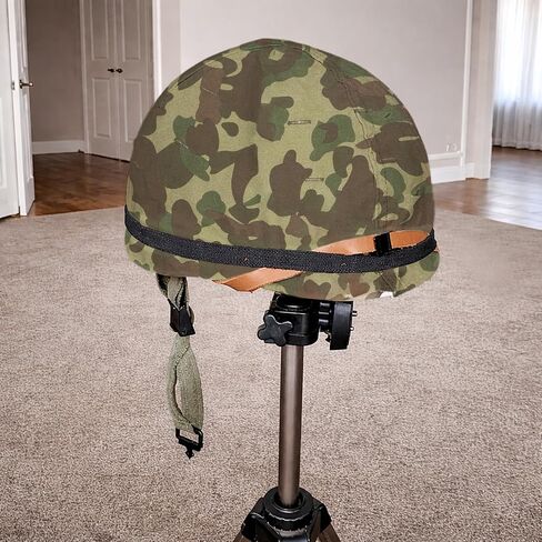 غطاء خوذة المحيط الهادئ WW2 - مناسب لغطاء مموه لخوذة YBR M1، سبلينتر ذو وجهين، USMC الحرب العالمية الثانية، نسخة طبق الأصل من جندي الجيش الأمريكي لحرب فيتنام in Kuwait