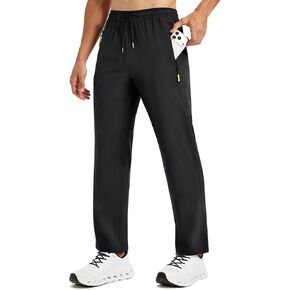 Men’s Lightweight Hiking Pants Quick Dry Water Resistant Sweatpants Athletic Jogger with Zipper Pockets Golf in Saudi Arabia