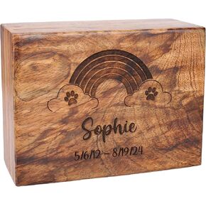 Personalized Handcrafted Wooden Tree of Life Cremation Urn for Human & Pet Ashes, Wood Memorial Burial Urn Box for Male, Female, Dogs, Cats, Men & Women, Custom Sizes Small to XL (40–250 lbs Capacity) in Saudi Arabia