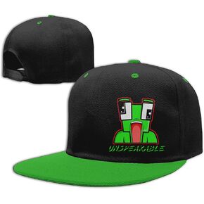 LKYN Kids Cotton Baseball Cap 3D Printed Game Adjustable Hip-Hop Hat Outdoor Trucker Cap Green in Saudi Arabia