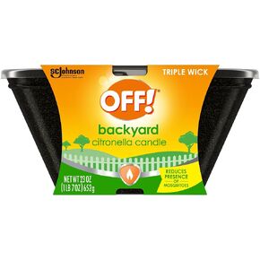 SC Johnson Off 3 Wick Citronella Bucket, 23 oz, Pack of 1 in Saudi Arabia
