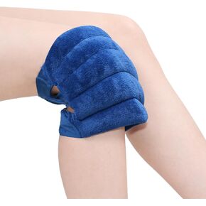 Microwave Heating Pad for Knees, Microwavable Heated Knee Wrap for Knee Pain, Arthritis & Joint Stiff,Cramps, Joint, Heating Pad Microwavable Warm Compression, Gift for Women, Men (Navy Blue) in Saudi Arabia