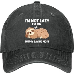 I'm Not Lazy I'm On Energy Saving Mode. Hats for Men Fashion Washed Distressed in Saudi Arabia