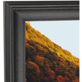 22x31 inch Picture Frame Solid Wood Black,Suitable for Panoramic Photo Frame, Posters,Painting,Group Photo,Puzzle (A23B2231) in Saudi Arabia