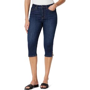 Amazon Essentials Women's High-Rise Slim Fit Capris Denim Pedal Pusher Jean in Kuwait