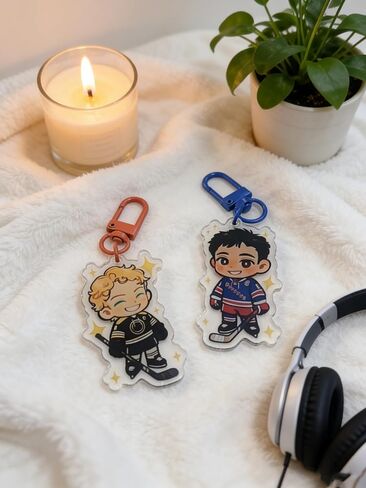 Keychain for Fans Decor, Collectible Acrylic Keychains in Saudi Arabia