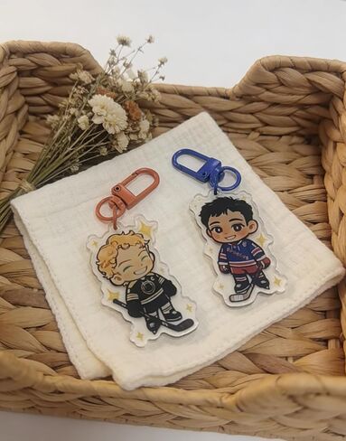 Keychain for Fans Decor, Collectible Acrylic Keychains in Saudi Arabia