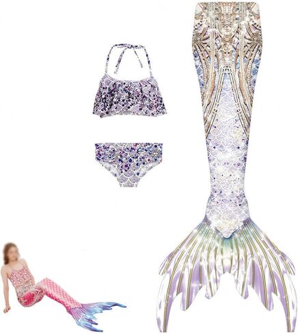 Cute Set- Girls Outfits Stylish And Trendy Design Glittery Clothing, Ideal For Pool And Sea in Kuwait