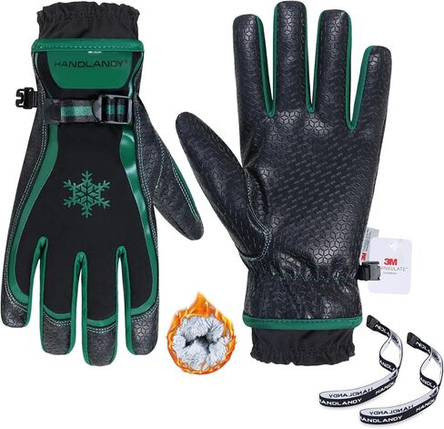 HANDLANDY HLDD Winter Work Gloves for Women, Insulated Thermal Working Gloves Touchscreen Warm Gardening Glove in Kuwait