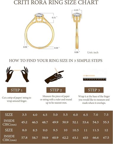0.3-2 Carat Lab Grown Diamond Engagement Rings for Women, 14K Gold Plated Sterling Silver Rings, IGI Certificate Round Cut Diamond Solitaire Promise Ring, Size 5-9, Classic 4-Prong Wedding Band in Saudi Arabia