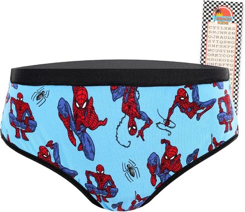 Marvel Spiderman Underwear Women - MeUndies Apparel Set Hipster Underwear Panties for Teens, Women Plus Bookmark in Kuwait