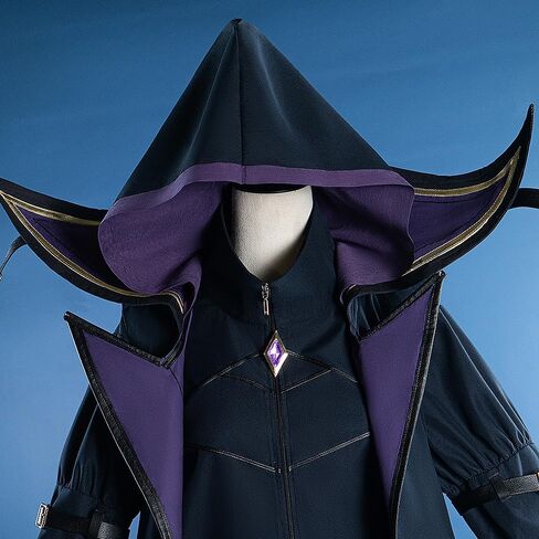 The Eminence in Shadow Cosplay Cid Kagenou Costume Anime Men Cosplay Outfit Black Suit with Cape for Halloween Party in Saudi Arabia
