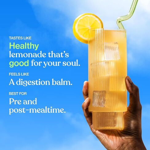 Sunwink - Digestion Lemonade Powder - Gut-Friendly Drink Mix with Plant-Based Botanicals (6g Each, Pack of 15) in Saudi Arabia