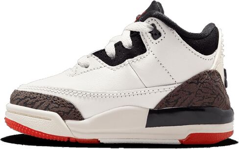 Jordan Retro 3 - Boys' Toddler (Tan/Black/White) in Kuwait