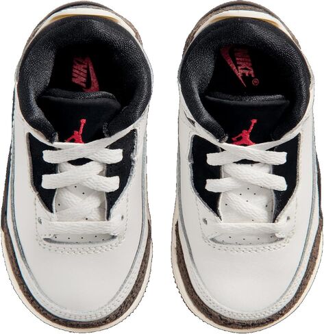 Jordan Retro 3 - Boys' Toddler (Tan/Black/White) in Kuwait