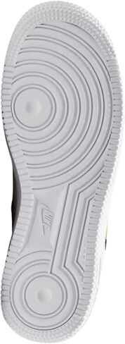 حذاء Nike Air Force 1 للأطفال الكبار (أسود/أسود/أبيض/ذهبي معدني) in Kuwait