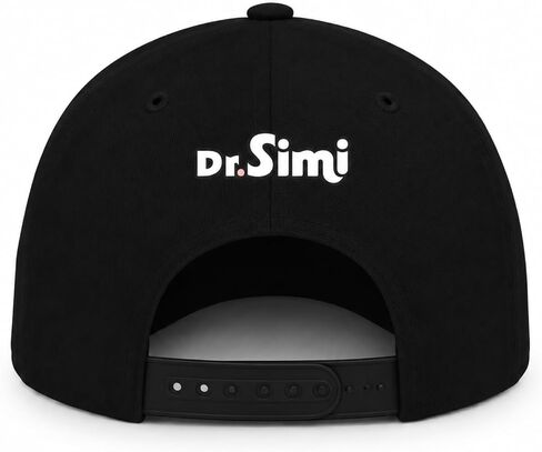 Dr. Simi Black Cap – Adjustable Hat | Lightweight Sports Hat for Fans & Collectors in Saudi Arabia