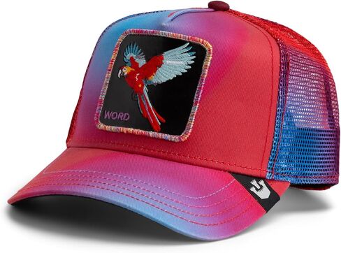 Goorin Bird is the Word Trucker Hat, Red, One Size, Unisex in Kuwait