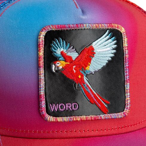 Goorin Bird is the Word Trucker Hat, Red, One Size, Unisex in Kuwait