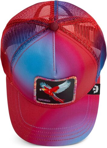 Goorin Bird is the Word Trucker Hat, Red, One Size, Unisex in Kuwait