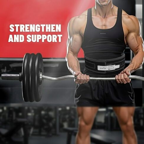 DEFY Weightlifting Lever Belt – 4" Wide Powerlifting Strongman Gym Belt for Men & Women – 10MM Lever Belt for Lower Back Support, Workout, Deadlift & IPF Bodybuilding in Saudi Arabia