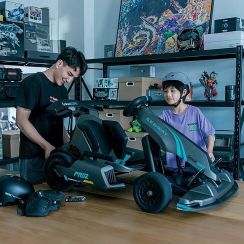 Segway Ninebot Gokart Pro and Gokart Pro 2, Electric Go Kart with Enhanced Safety Features, High-Speed Racing and Immersive Gaming Combo, Ultimate Drift Experience for Ages 14+, Up to 15.5 Miles in Saudi Arabia