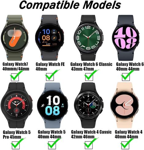 No Gaps Braided Band For Samsung Galaxy Watch 7 6 5 4 44mm 40mm/5 pro bracelet For Galaxy watch6 watch4 classic 47 43 strap in Kuwait