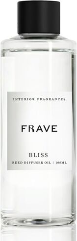 Bliss Reed Diffuser Oil Refill 100ml, 3.38 oz, Premium Home Fragrance, Long Lasting Warm Musk Aroma, Inspired by the World’s Most Iconic Luxury Hotels, for Bedroom & Bathroom in Saudi Arabia