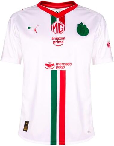 PUMA طفل صغير الأولاد Chivas Away طبق الأصل 25-26 طاقم الرقبة قصيرة الأكمام جيرسي عارضة in Kuwait